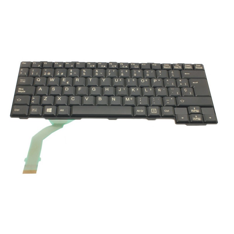 Fujitsu Keyboard Black GREECE WIN8